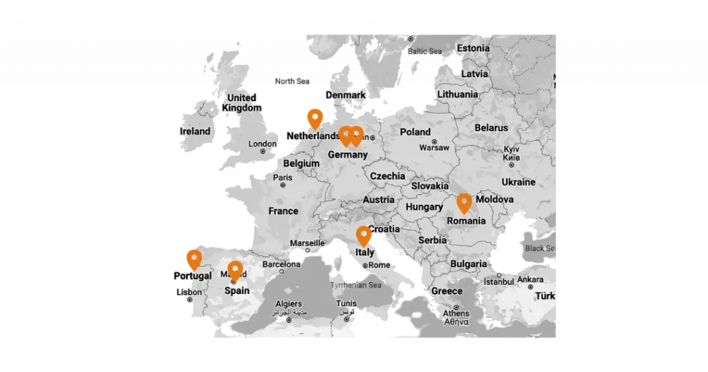 neuphony brain gyms Available across 10+ Locations in Europe​